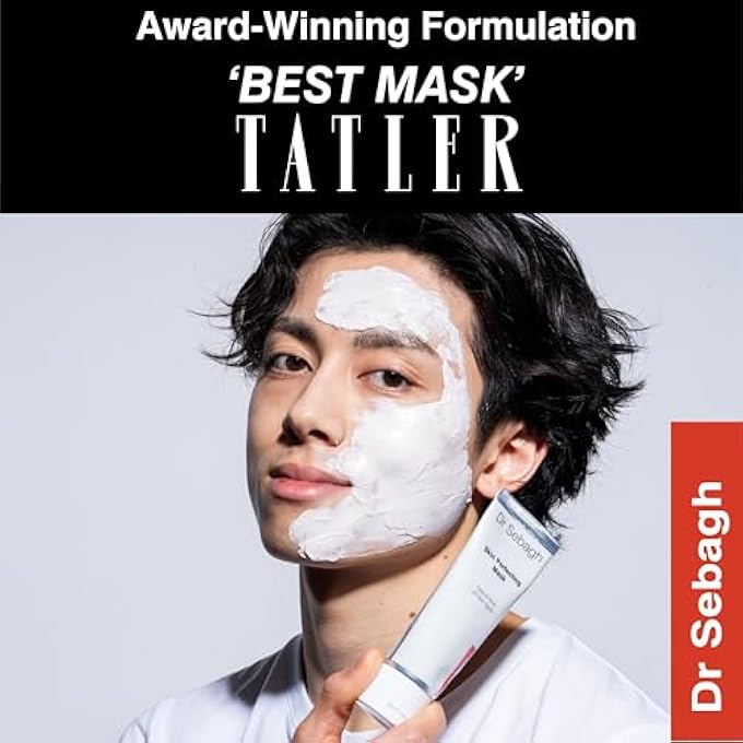 Dr. Sebagh SKIN PERFECTING MASK - 150 ML | DEEP CLEANSING, PURIFYING & ANTI-POLLUTION | REFINES PORES & CLEARS IMPURITIES | IDEAL FOR ALL SKIN TYPES | ANTI-INFLAMMATORY & ANTI-BACTERIAL | SOFTENS SKIN - Image 3
